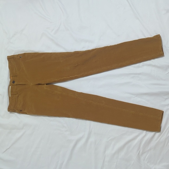 Anthropologie Pilcro & The Letterpress Corduroy Pants, Color Yellow Size 26 - Picture 5 of 15